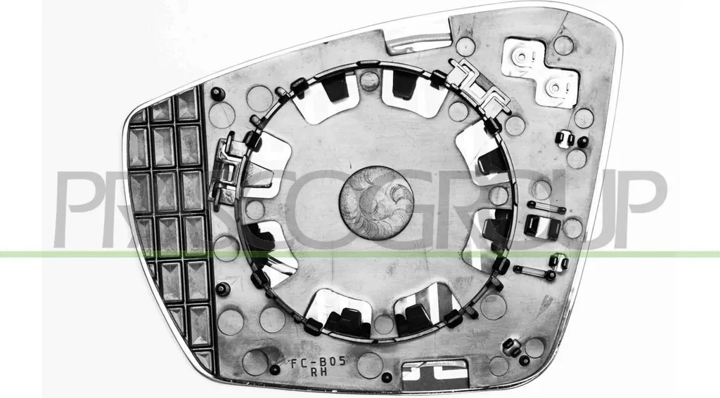 Remplacer Verre Rétroviseur Droit Octavia III 5E - Vision Nette PRASCO