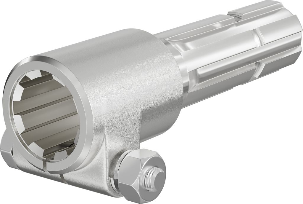 Kĺbový hriadeľ, PTO 160 mm puzdro s drážkovaným uchytením Obrázok produktu 