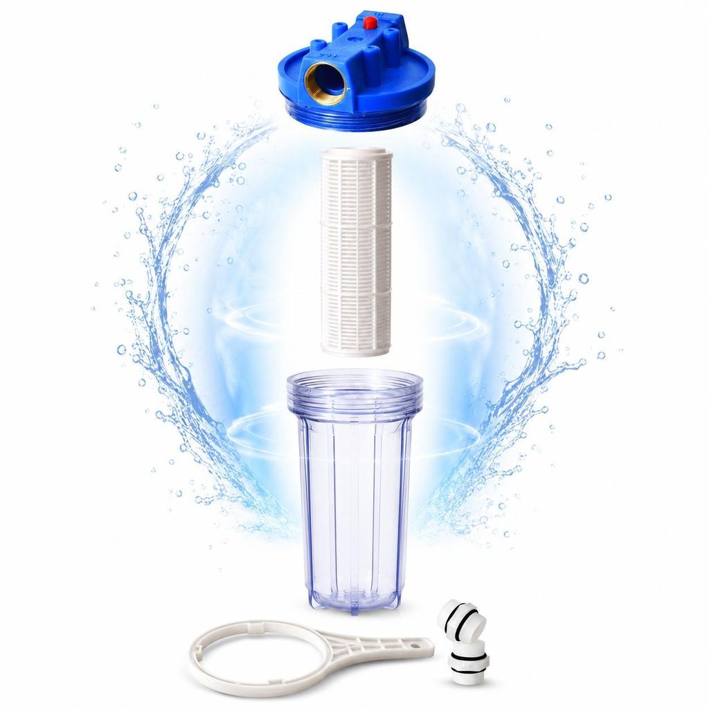 ONBEST WF-6055 Wasserfilter Vorfilter | 6000 l/h | 100 μm | Produktbild 