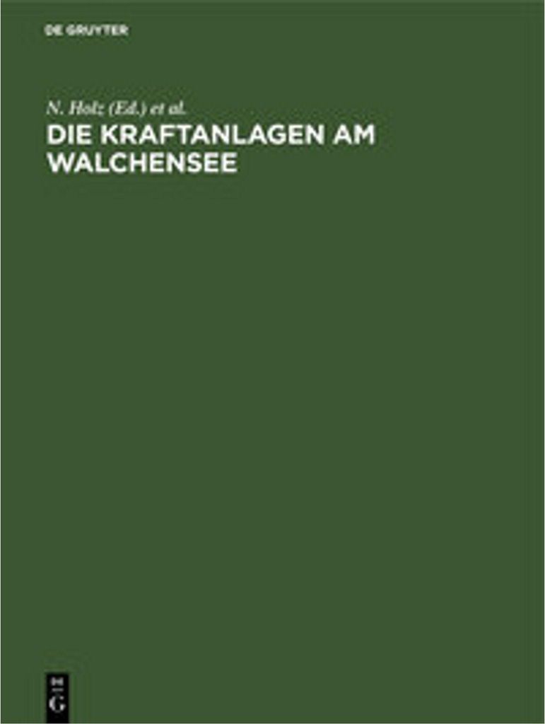 Die Kraftanlagen am Walchensee