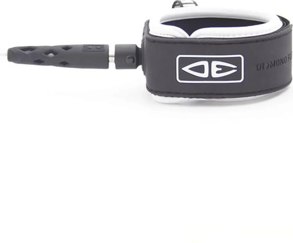 Leash Surf Ocean & Earth 6'0 Regular Blanc avec Cordon Moulé Anti-nœuds