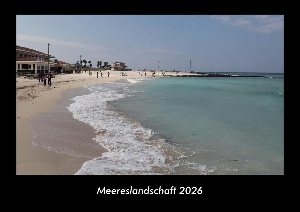 Meereslandschaft 2026 Fotokalender - Querformat DIN A3, Monatskalender mit Bild-Motiven aus Fauna und Flora, Natur, Blumen und Pflanzen