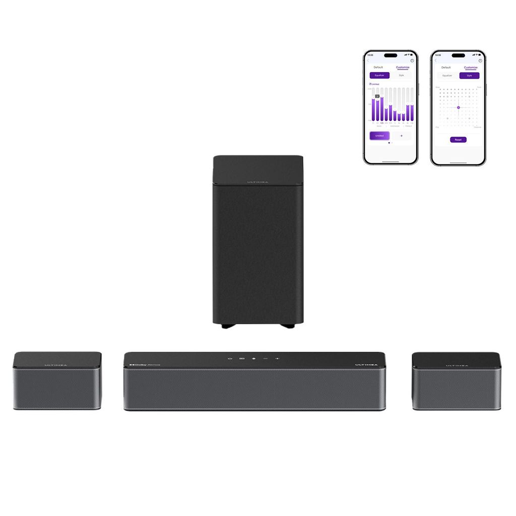 ULTIMEA 5.1 Surround Soundbar, 3D Virtueller Surround Sound Produktbild 