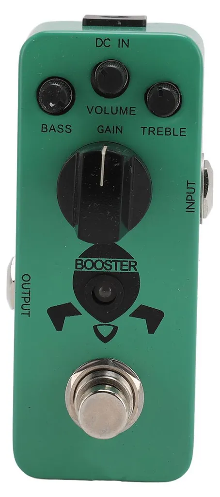 Réparer une pédale de guitare : Potentiomètre de gain 9V DC coloris vert
