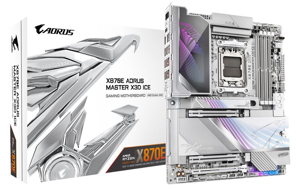 Gigabyte X870E A Master X Am5 4Xddr5 2Xsata 5Xm.2
