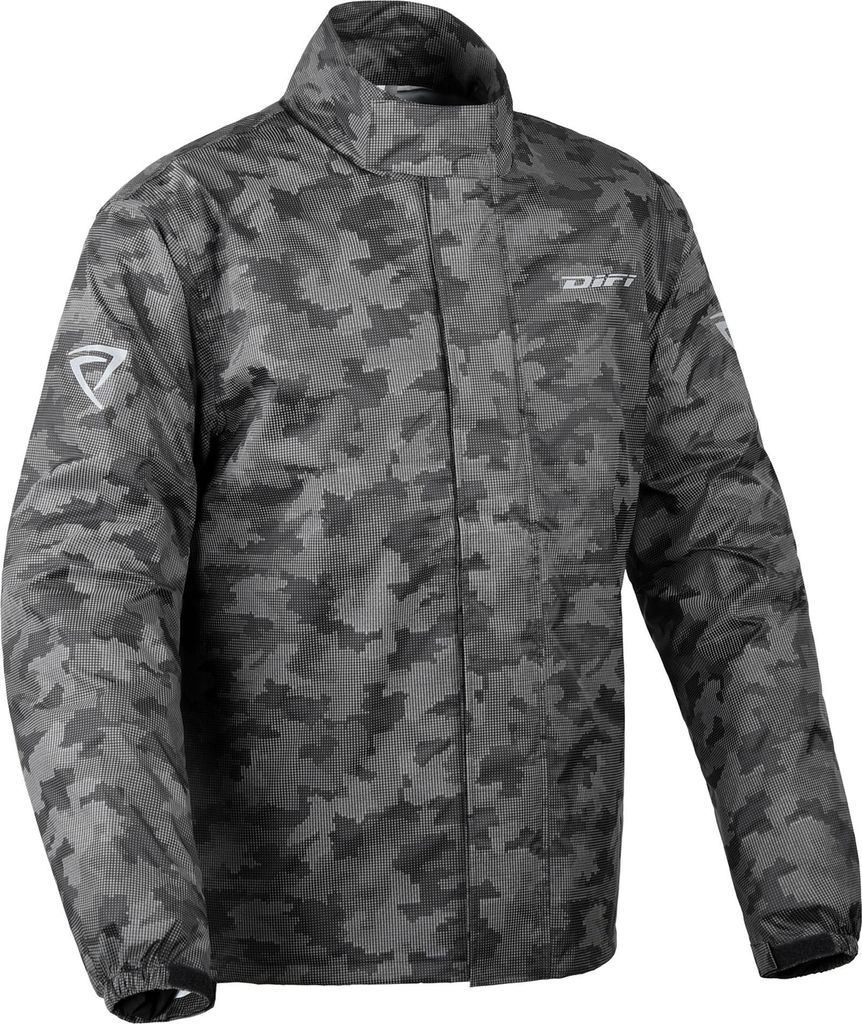 DIFI Fuzzy Camo Reflex Regenjacke, XL