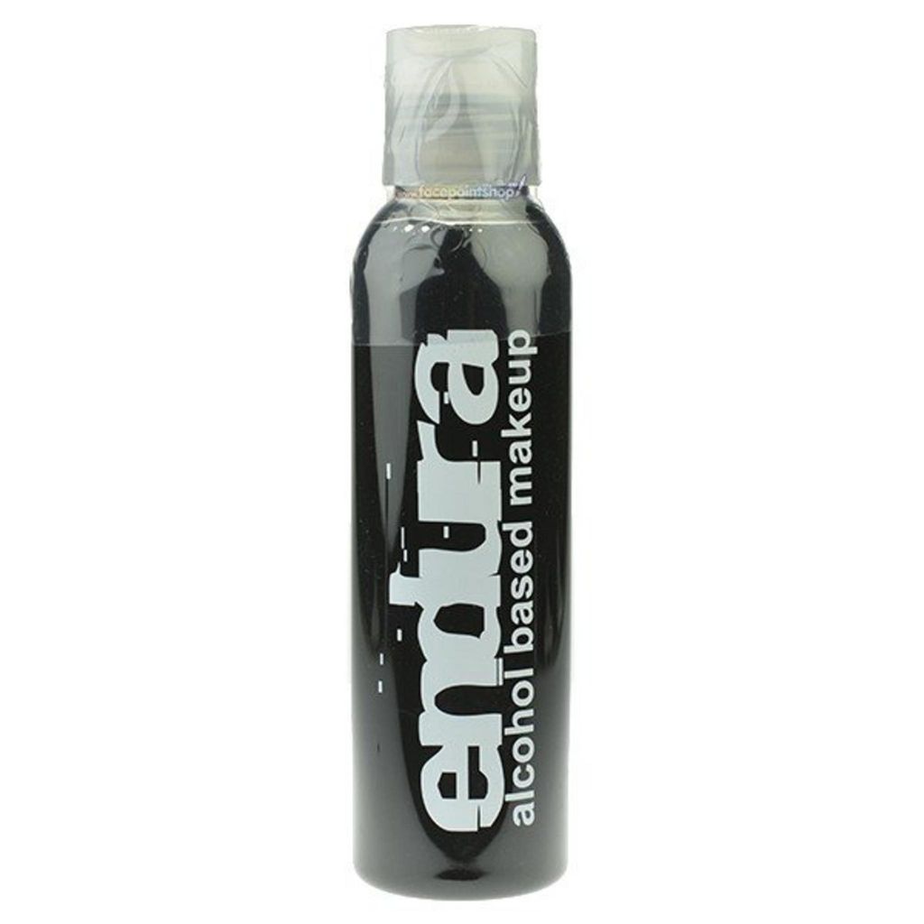 Endura make-up/airbrush verf, zwart, 120 ml Productafbeelding 