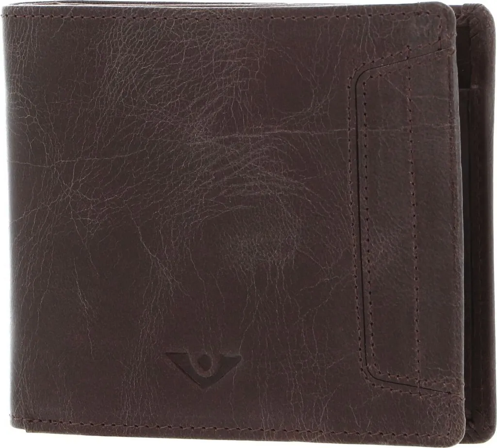 Petit Portefeuille VOi Nemo en Cuir Brun pour Homme et Femme City Cowboy