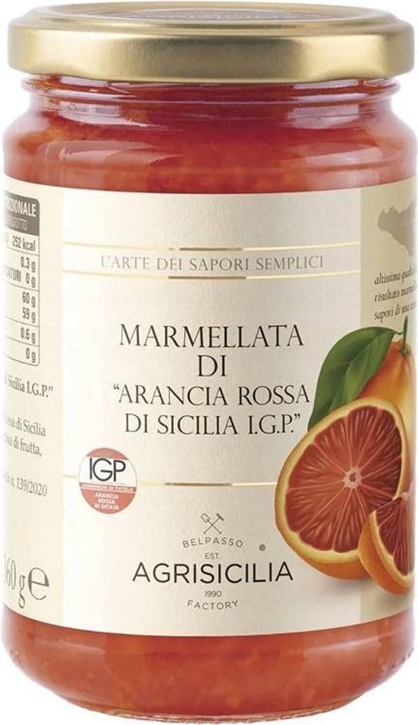 Agrisicilia Marmellata Arancia Rossa IGP 360 g italská Obrázek produktu 