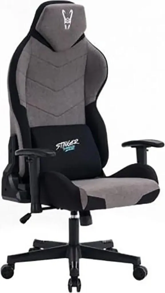 Chaise Gamer Stinger Station Titan Dark - Finition Cuir et Acier