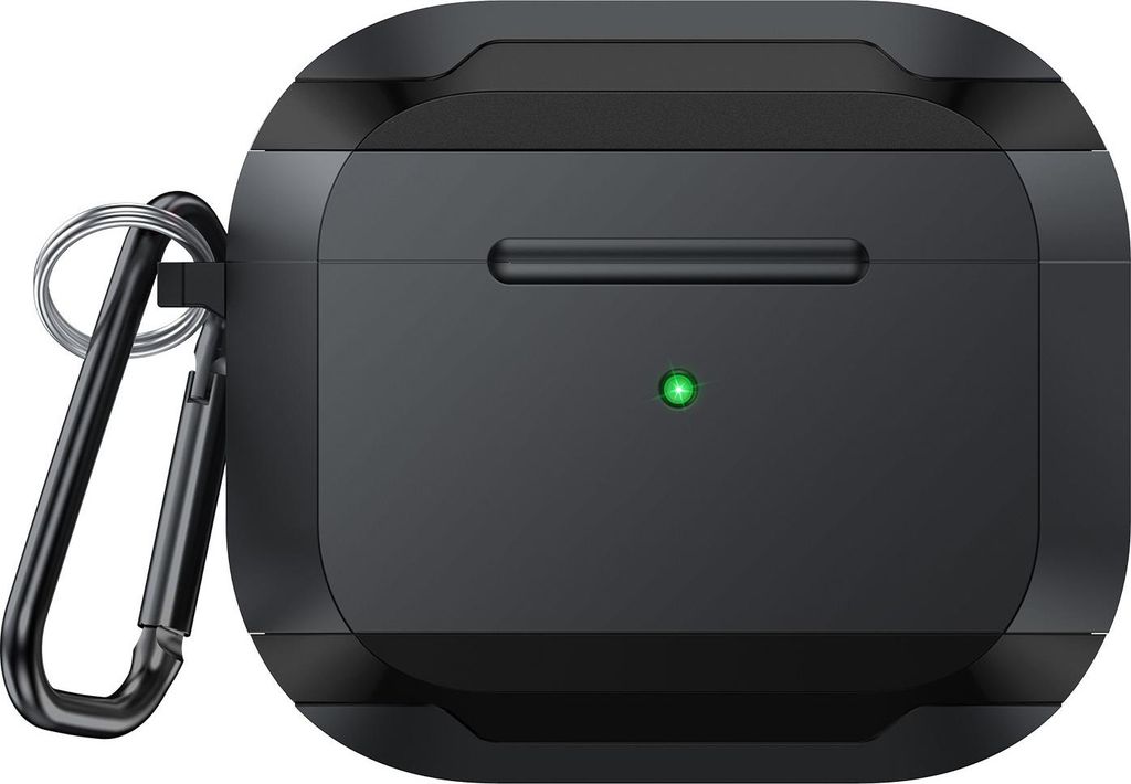 INF Schutzhülle für AirPods Pro 2 - Stoßfest, Kratzfest mit Schlüsselanhänger