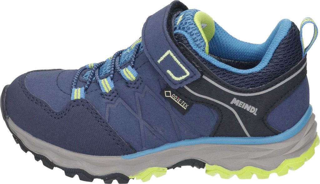 Meindl Kinder Medoro Junior GTX Halbschuh jeans/lemon 39