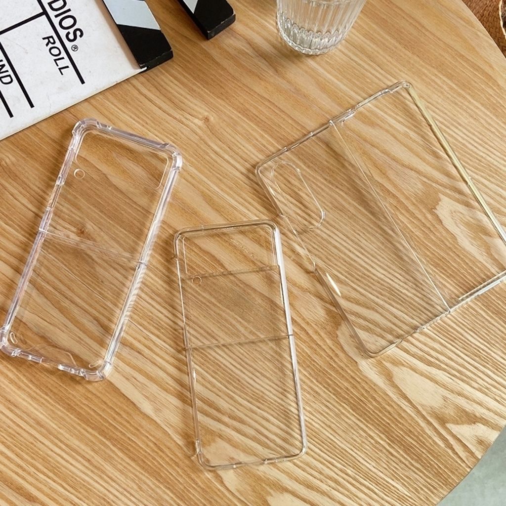 Für Samsung Galaxy Z Fold4 5G Design Hart Cover Handy Tasche Hülle Etuis Transpa