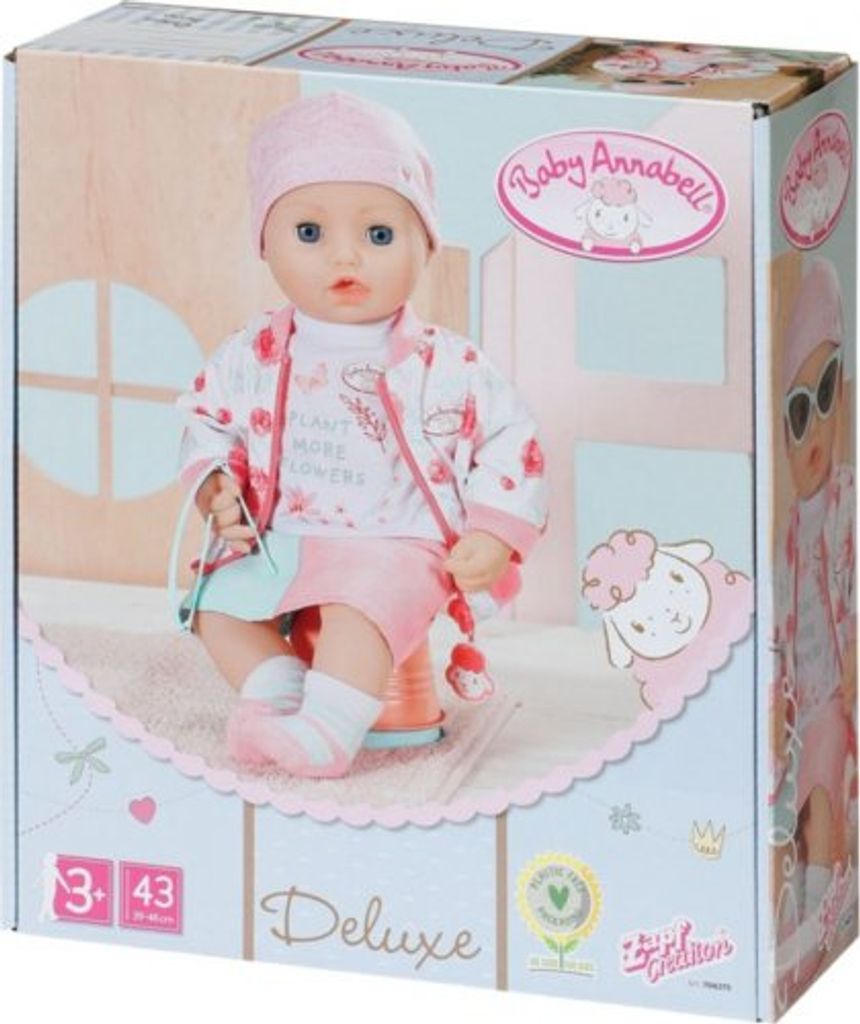 Zapf Creation 706275 - Baby Annabell Deluxe Frühling 43cm Zdjęcie produktu 