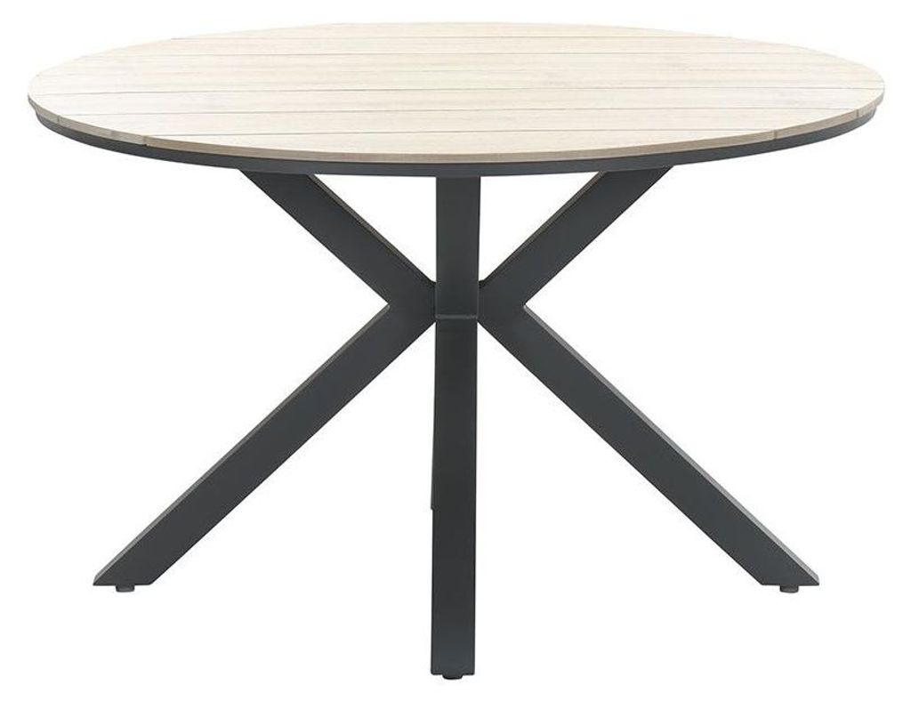 Garden Impressions Edison Tisch rund Ø122 cm- carbon black/ Produktbild 