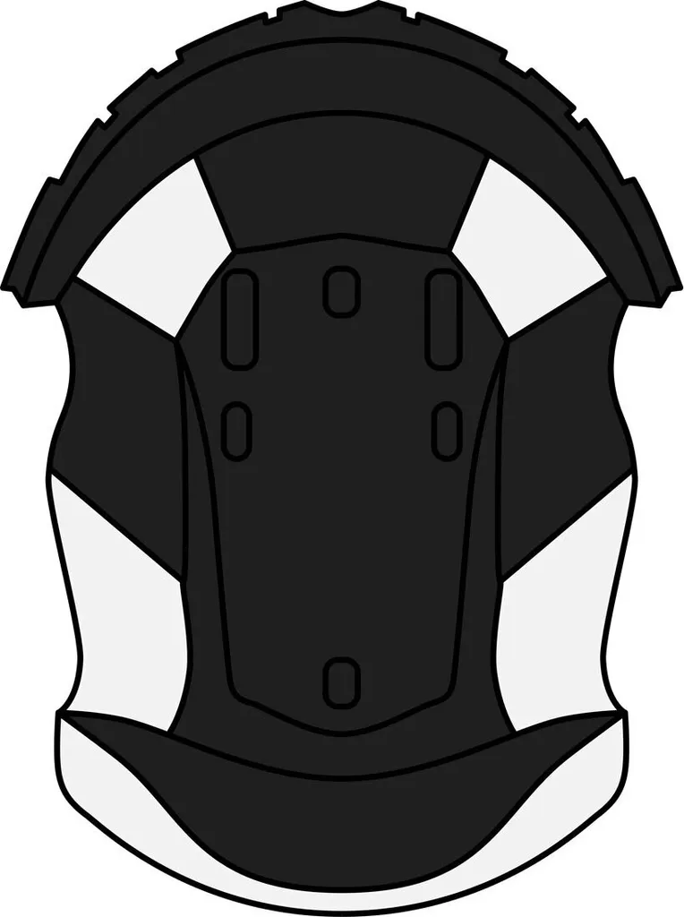 Casque Intérieur Airoh Twist 2.0 RACR XXL : Stop aux Mousses Tassées