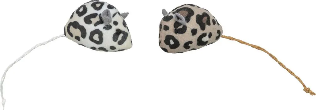 Trixie Topolino Leopardato per Gatti - Gioco Peluche Morbido con Catnip