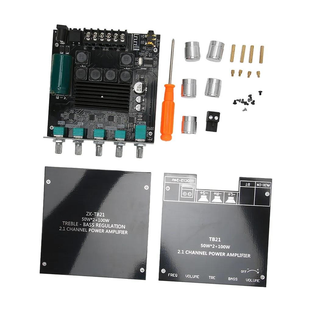 Scheda amplificatore di potenza BT, scheda amplificatore digitale BT, modulo amplificatore di potenza wireless, scheda amplificatore subwoofer, modulo amplificatore di potenza digitale, scheda amplificatore di potenza - 3