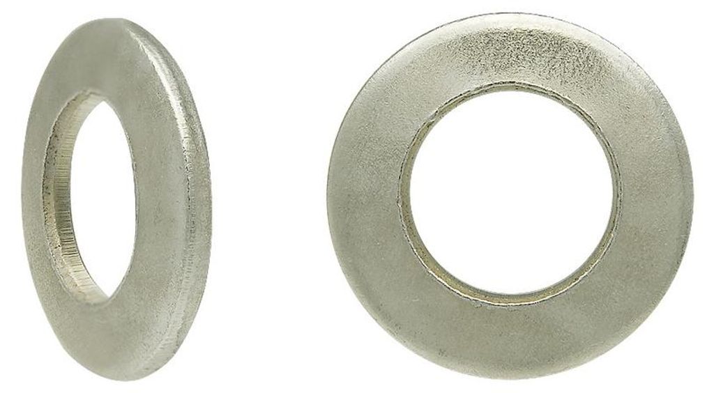 DROMET Unterlegscheibe M12 PN82005 verzinkt, 51 mm Beilagscheibe für Bügelschellen