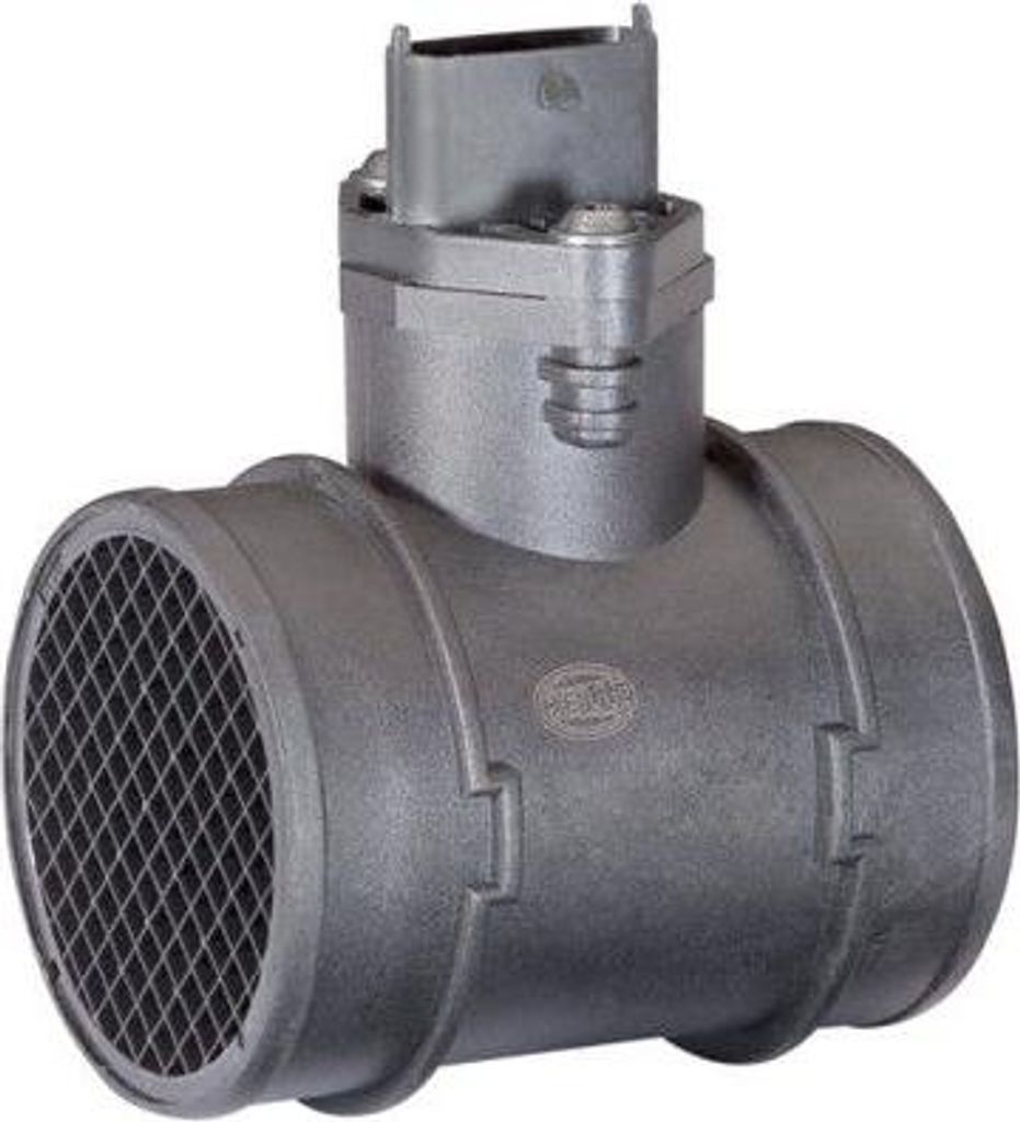 HELLA 8ET 009 142-511 Luftmengenmesser OE 93180992 kompatibel mit Elantra, Highway, Santa Fe, Trajet, Carens, Astra H, Corsa D, Meriva, Zafira