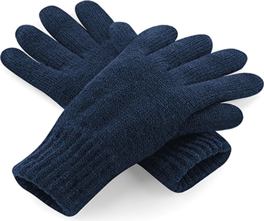 Beechfield B495 | Classic Thinsulate Gloves -Hanschuhe für Damen - Farbe: French Navy - Größe: L/XL