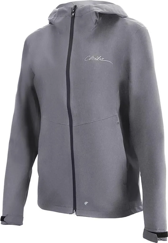 Coupe-vent de cyclisme femme CHIBA imperméable et léger coloris gris
