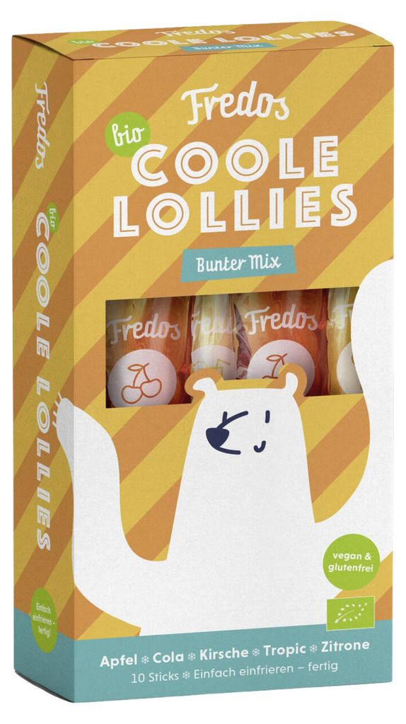 Cool Lollies - Miscela colorata di acqua e ghiaccio 10x30ml Immagine del prodotto 