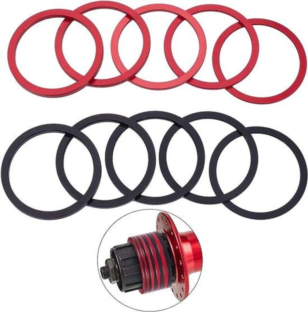 Supprimez le jeu de votre cassette vélo avec ces 10 cales en aluminium