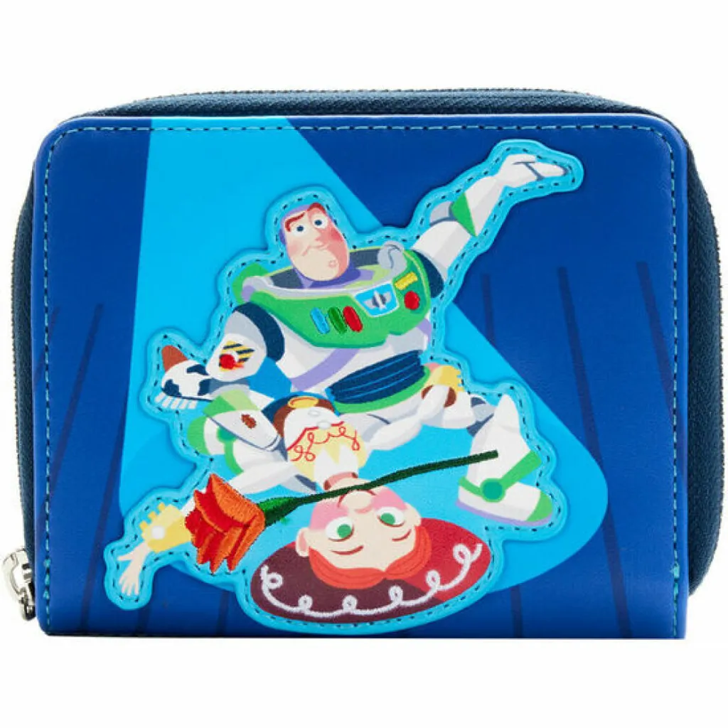 Petit Portefeuille Disney Pixar Loungefly Jessie et Buzz Multi-Couleur