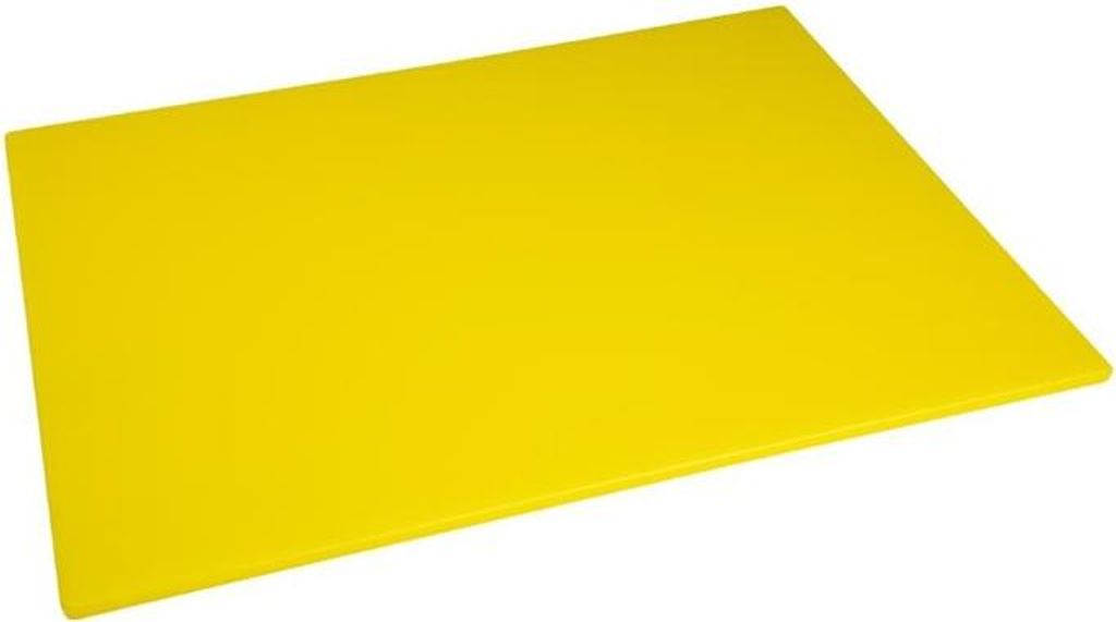 Hygiplas Ldpe Schneidebrett Gelb 600X450X10Mm Produktbild 