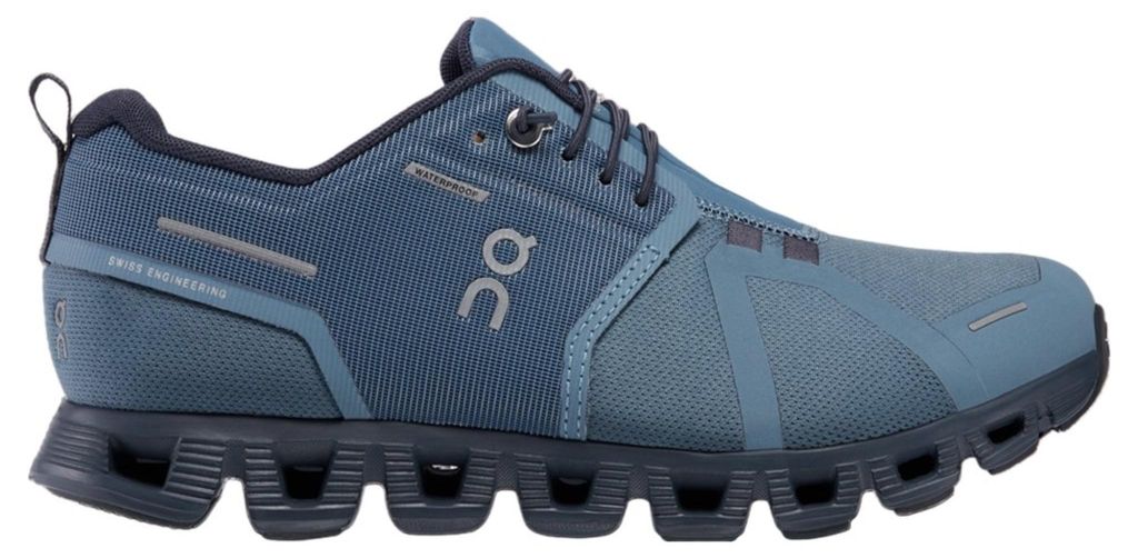 ON CLOUD 5 WATERPROOF Damenschuhe - Sportschuhe blau NEU Produktbild 