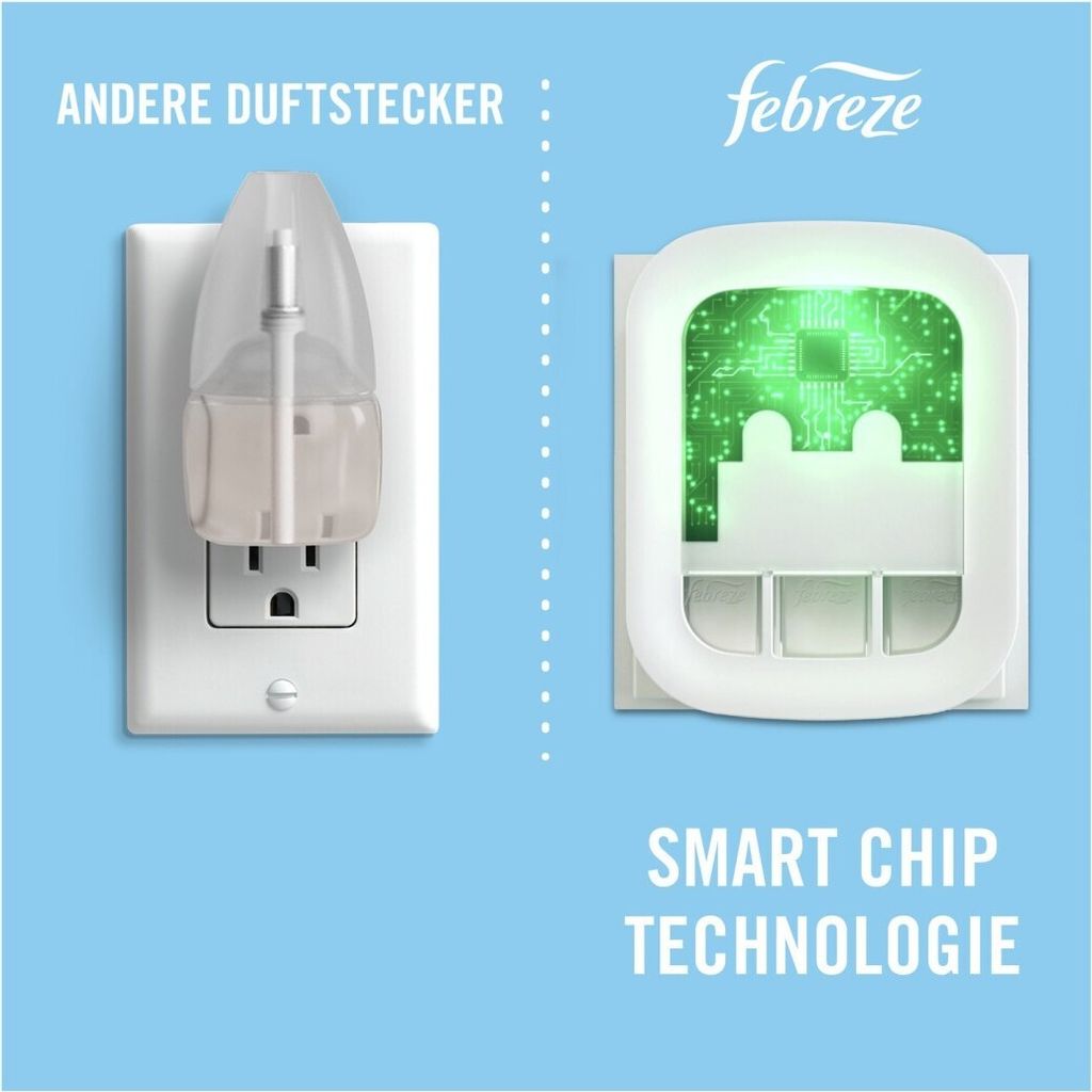 Febreze 3Volution Starterset Lufterfrischer Reine Frische Produktbild 