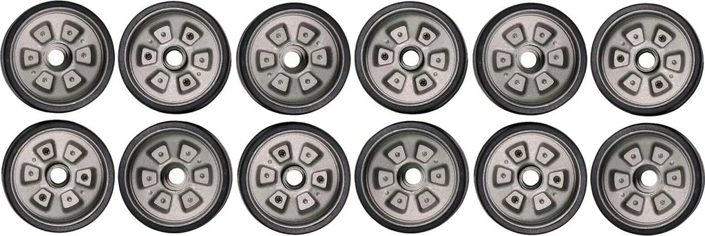 Roues de guidage métalliques pour chars RC 3939 T72 et 3938 T90 Heng Long