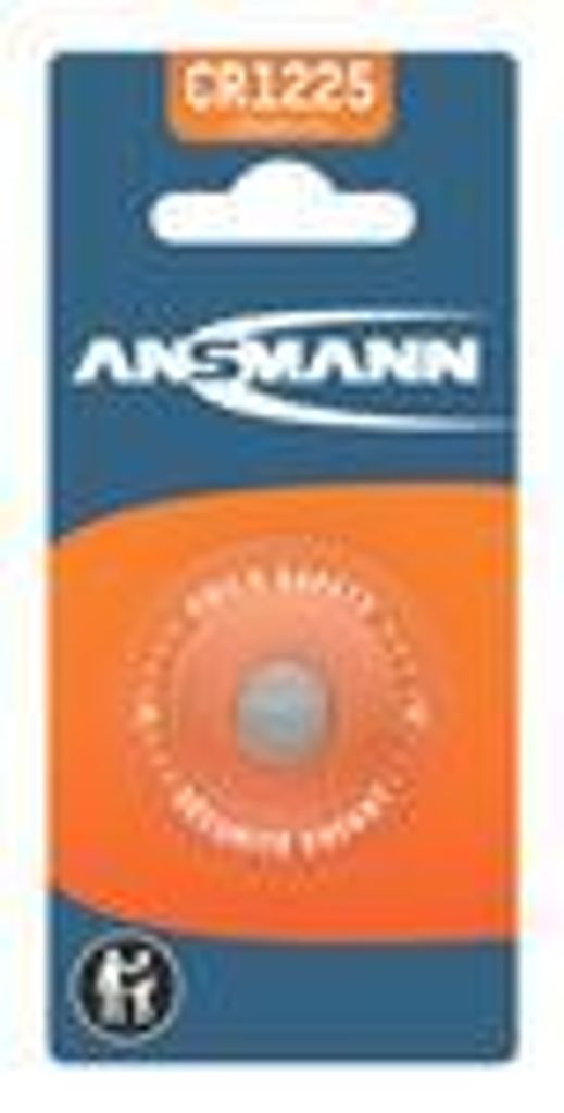 ANSMANN Lithium Knopfzelle CR1225