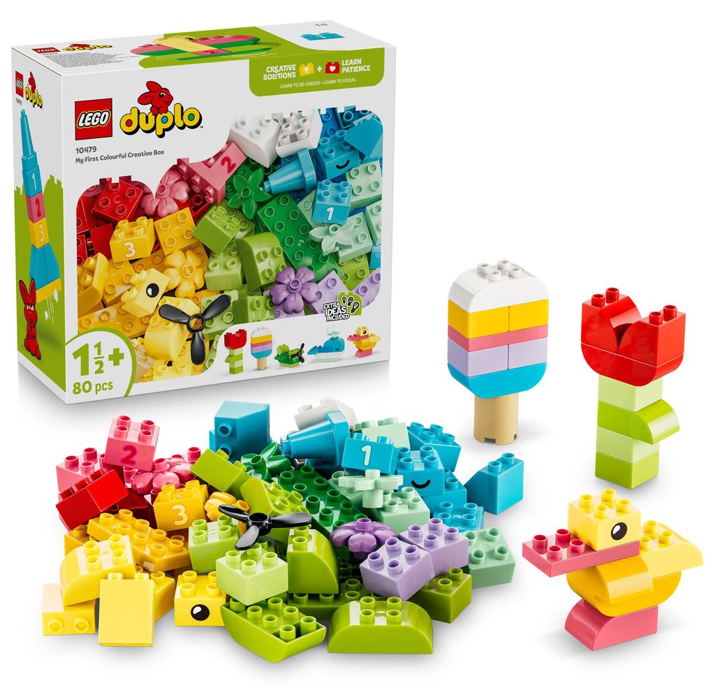 LEGO DUPLO Classic Bunte Kreativbox - Lernspielzeug zur Produktbild 