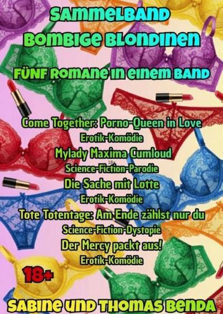 Sammelband Bombige Blondinen - Fünf Romane in einem Band