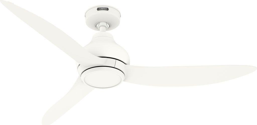 Energiespar Deckenventilator mit Fernbedienung Kaleidoscope Weiß 132 cm