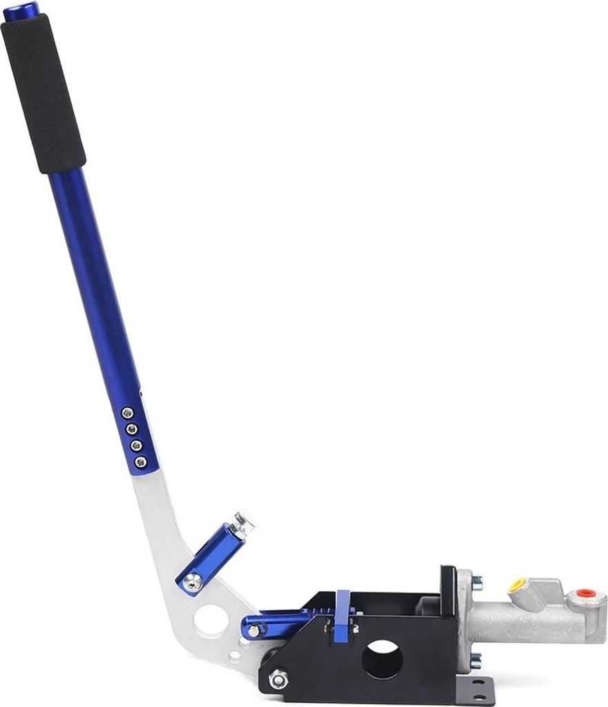 Universelle Handbremse, hydraulischer Drift E-Handbremshebel aus Aluminium, 500 mm lang, blau
