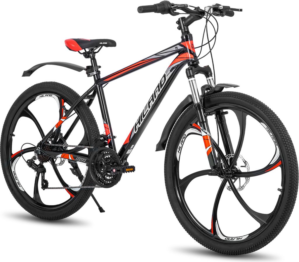 HILAND Mountainbike 26 Zoll mit 21 Gang, Aluminiumrahmen, Produktbild 