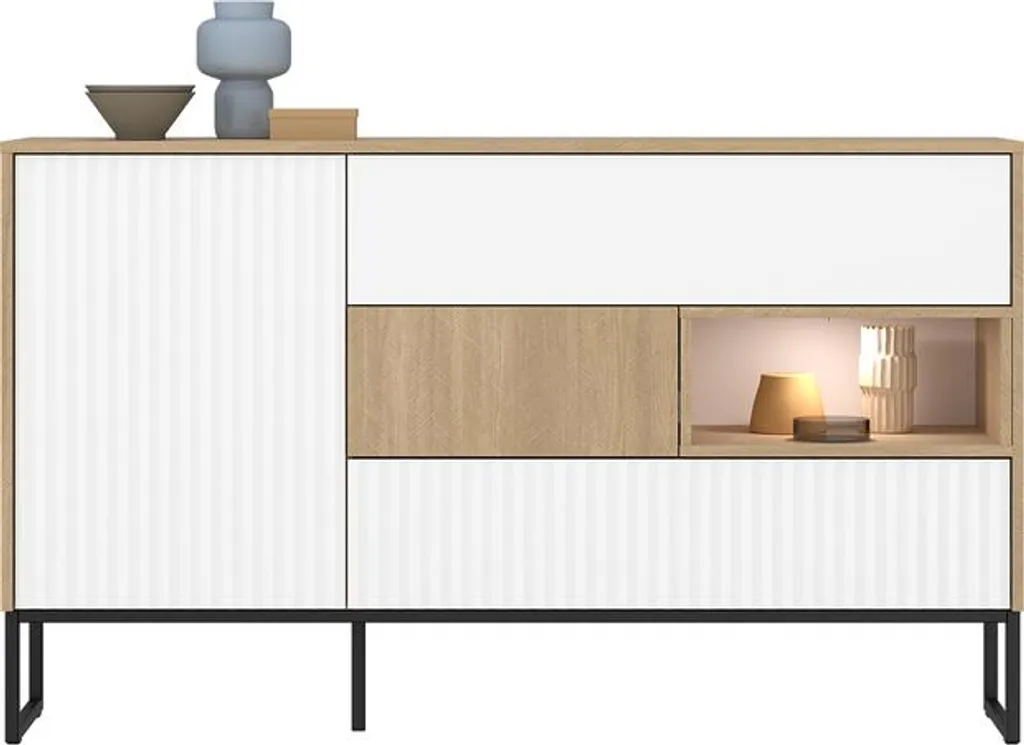 Meuble de rangement Commode Hati avec 4 tiroirs pour le salon