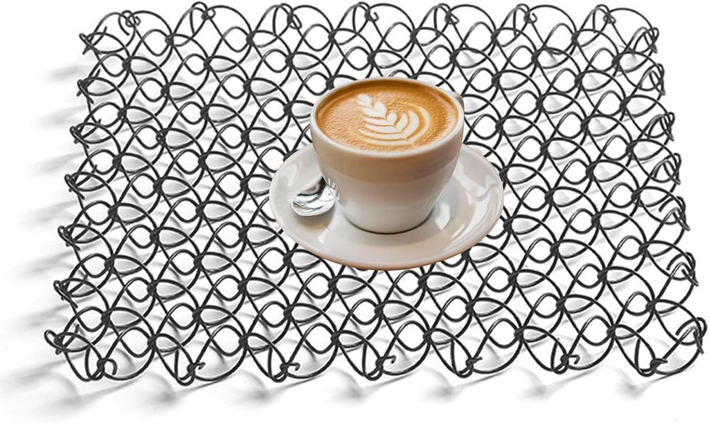 Hitzebeständiger Edelstahl-Untersetzer – eleganter Ständer für heiße Töpfe, Küche & Tisch