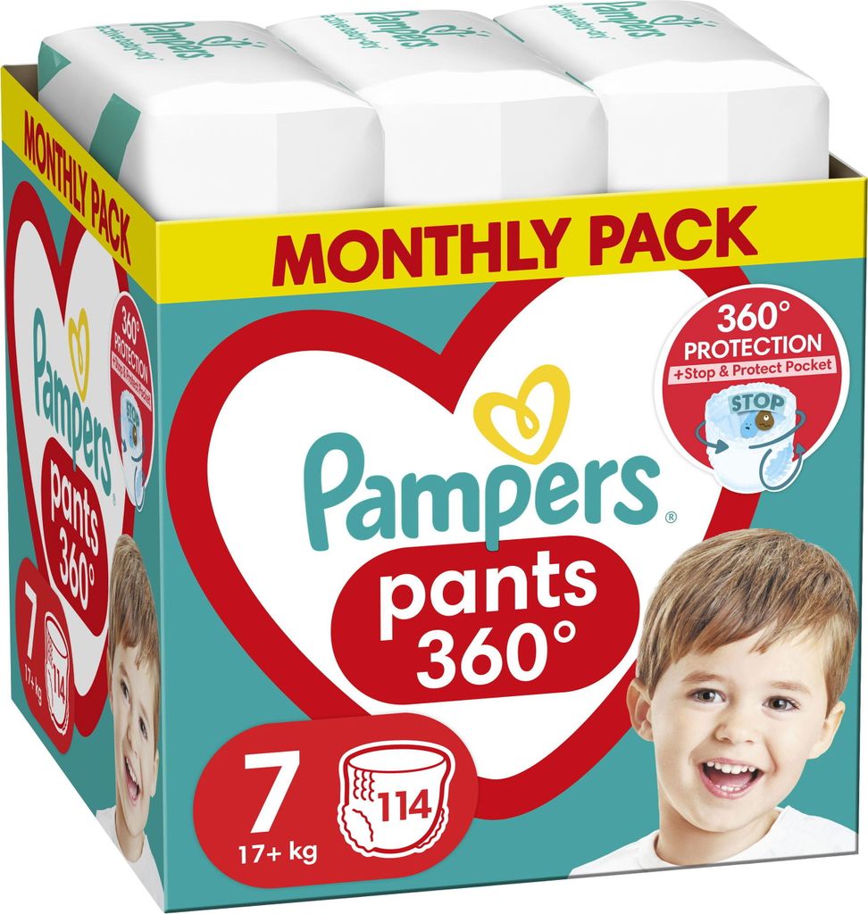 PAMPERS Pants vel. 7 (114 ks)