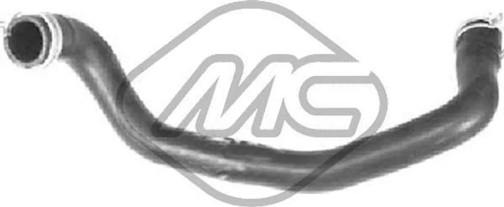 Tubo Flessibile Radiatore Metalcaucho 09127 - Ricambio OE 1311177 Ford