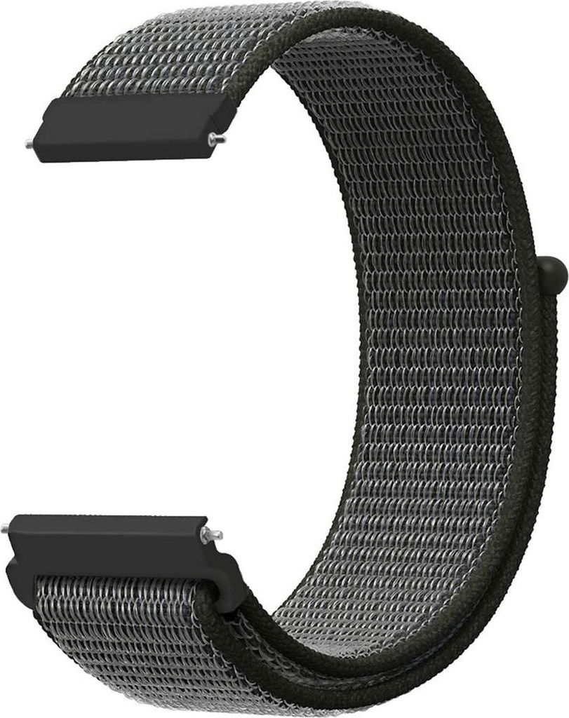 Smartwatch Armband Armbänder 20 / 22 mm für Samsung Galaxy LG Watch Honor Garmin, Farbe:Oliv Grün, Stegbreite:20 mm