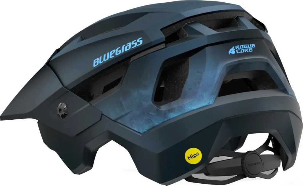 Casque VTT Bluegrass Rogue Core Mips Bleu avec Protection Mips et EPS