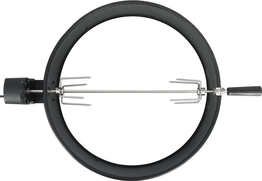 vidaXL Sada grilovacích kruhů 57 cm černá Obrázek produktu 