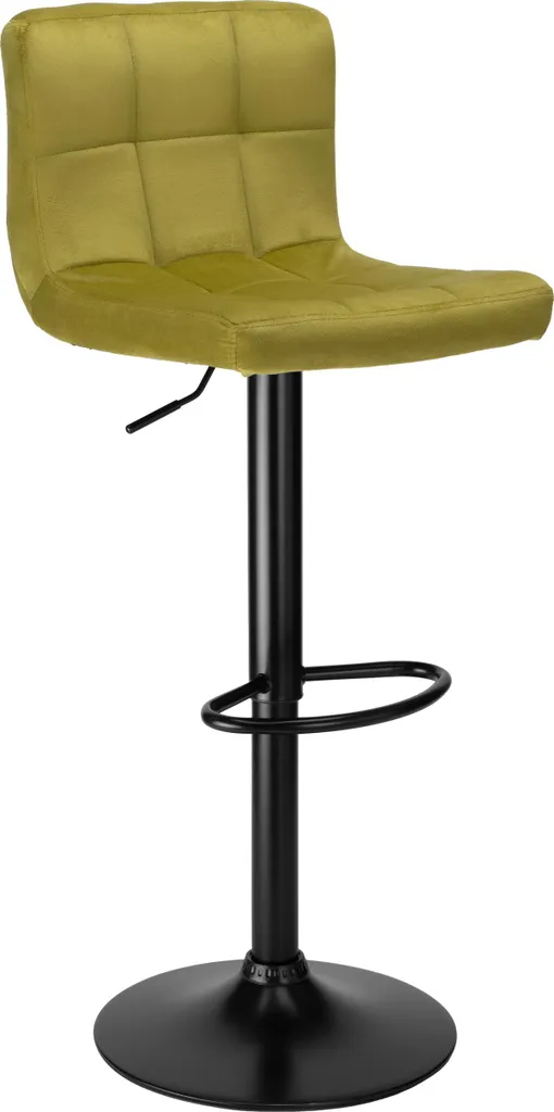 Sgabello Cucina Arako Velluto Oliva - Design e Comfort per la Casa