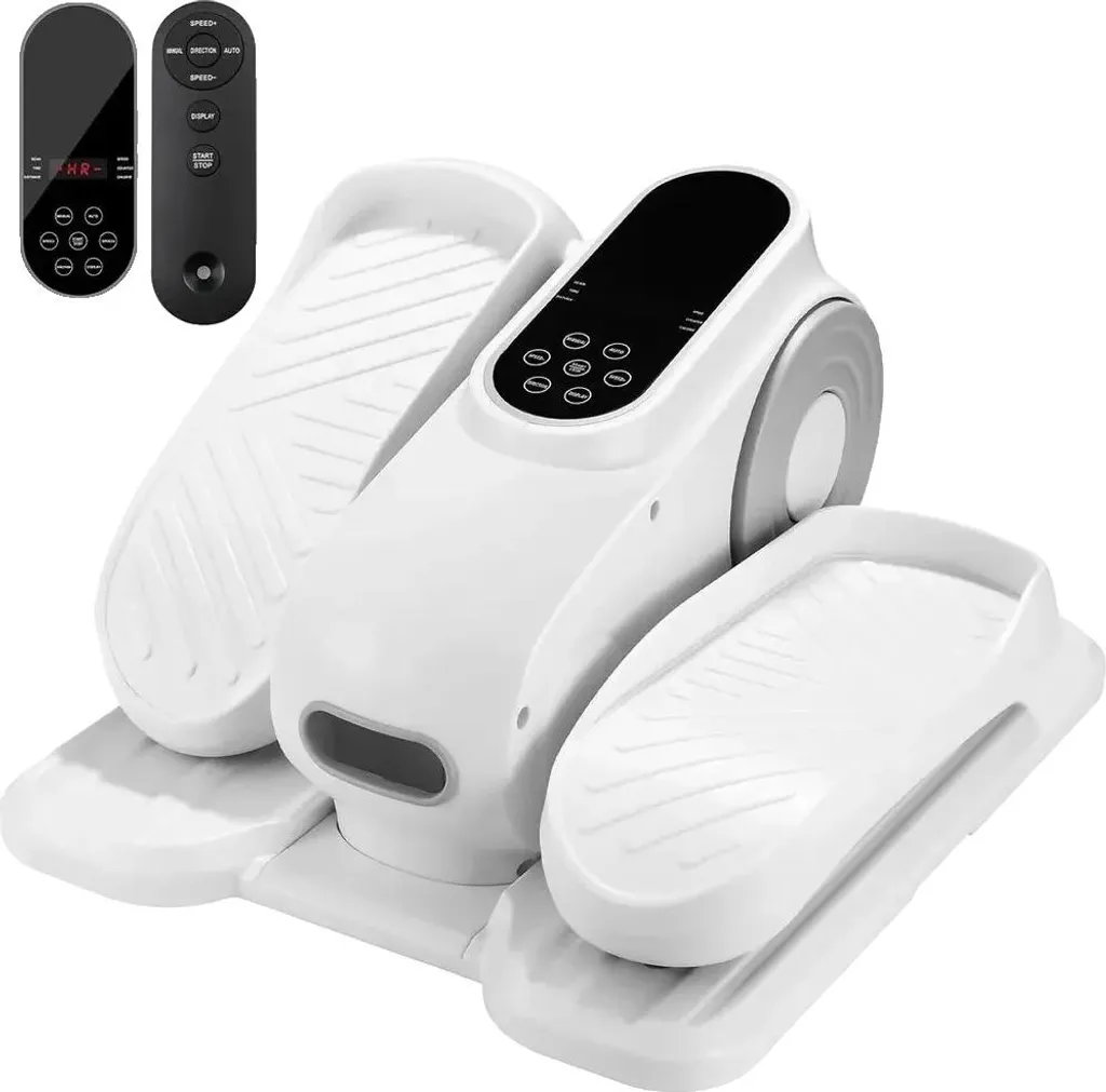 Vélo elliptique de bureau blanc pour pédaler assis en travaillant
