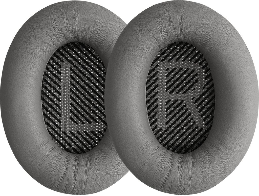 kwmobile 2x Ohr Polster kompatibel mit Bose Soundlink Around-Ear Wireless II - Kopfhörer Ohrpolster aus Schafsleder - Leder Polster für Over Ear