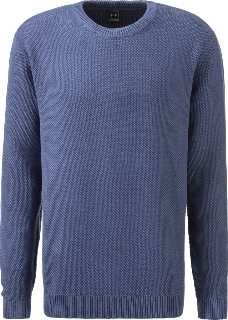 JOHN DEVIN Strickpullover blau Größe L